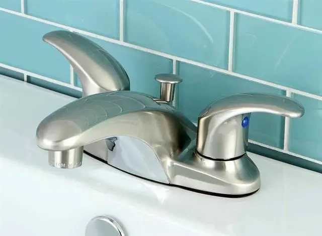 Main image of LEGACY 4 CENTER SET SN, W/POP-Satin Nickel Finish