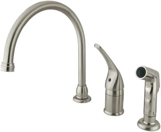 Main image of Kingston Brass KB828 Kitchen , Faucet, Satin Nickel