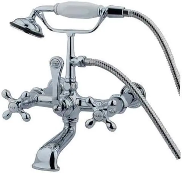 Alt view image 3 of 8 - Kingston Brass CC548T1 Clawfoot Tub Filler , Faucet, Polished Chrome