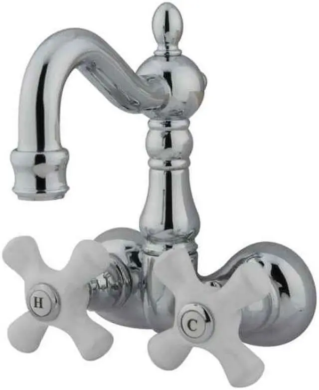 Alt view image 4 of 7 - Kingston Brass CC1080T1 Clawfoot Tub Filler , Faucet, Polished Chrome