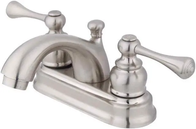 Main image of Kingston Brass KB3608BL Two Handle 4" Centerset Lavatory Faucet with Retail Pop-