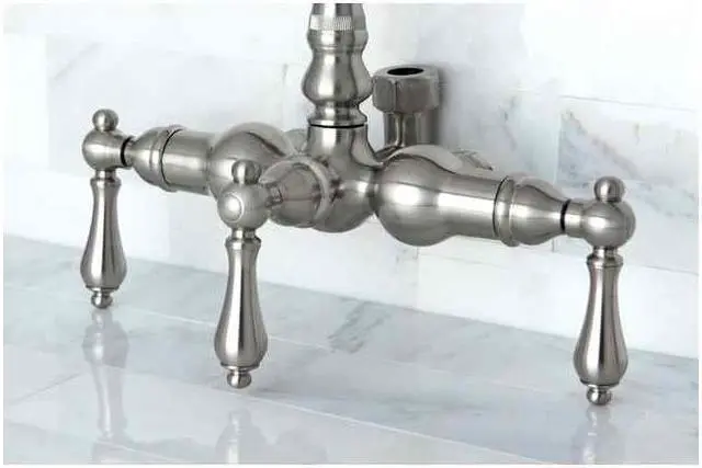 Alt view image 2 of 10 - Kingston Brass ABT200-8 Goose Neck Faucet with Back Outlet & Diverter
