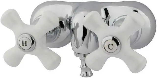 Main image of Kingston Brass CC50T1 Vintage 3-3/8" Wall Mount Clawfoot Tub Filler