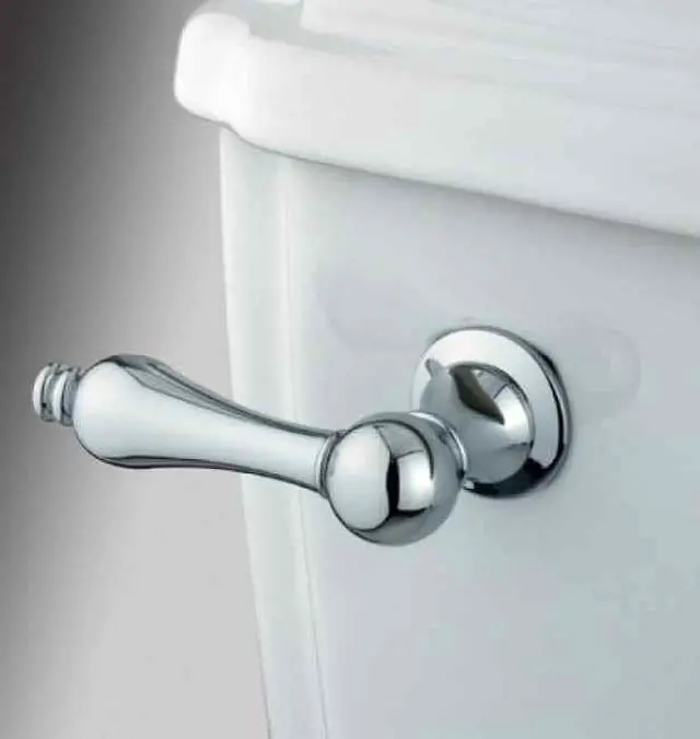 Alt view image 2 of 4 - Kingston Brass KTAL1 Victorian Tank Lever - Polished Chrome