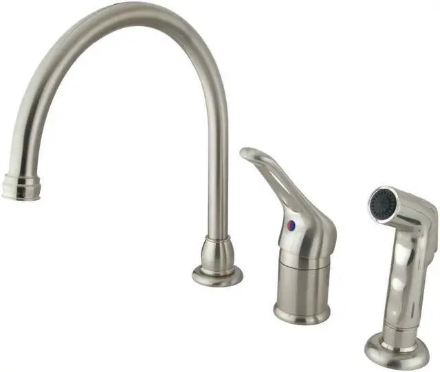 Main image of Kingston Brass KB818 Kitchen , Faucet, Satin Nickel