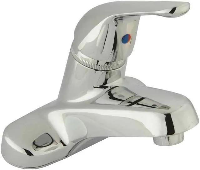 Main image of SINGLE METAL LEVER HANDLE 4 LAVATORY FCT W/O POP-UP-Chrome Finish