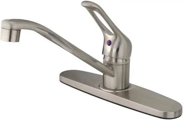 Alt view image 3 of 6 - Kingston Brass KB561SN Kitchen , Faucet, Satin Nickel