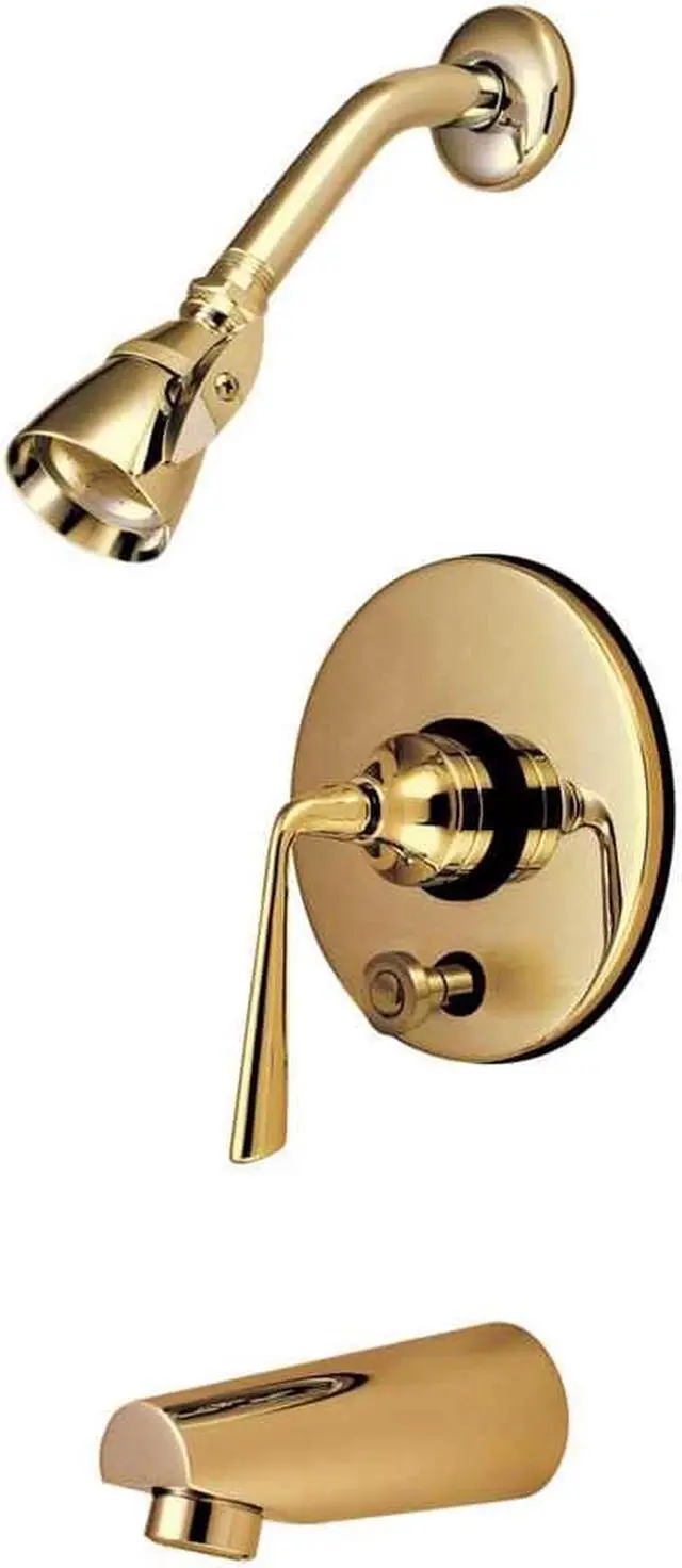 Main image of Kingston Brass KB86920ZL Single Handle Tub & Shower Faucet