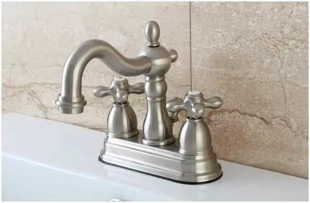 Alt view image 2 of 7 - Two Handle 4 Centerset Lavatory Faucet with Retail Pop-up