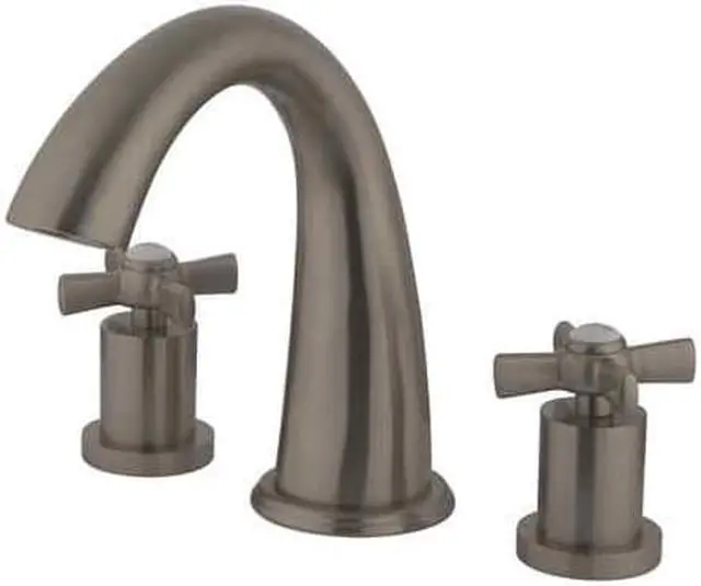 Alt view image 2 of 9 - Kingston Brass KS2368ZX Millennium Roman Tub Filler, Satin Nickel