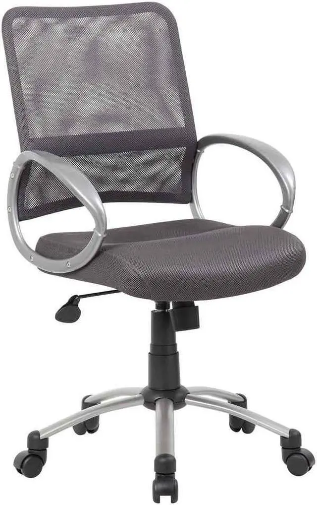 Alt view image 2 of 10 - Boss Adjustable Breatheable Mesh Task Chair