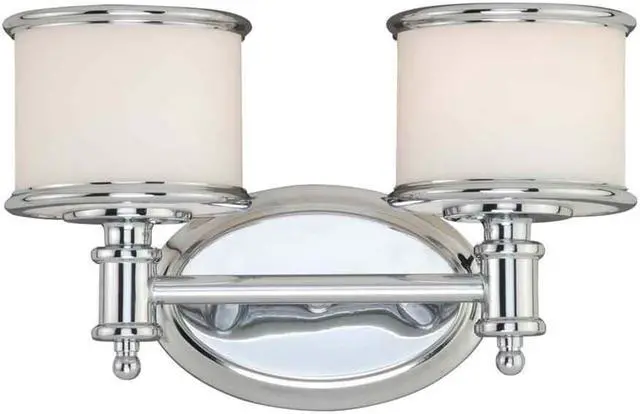 Alt view image 4 of 15 - Vaxcel Carlisle 2L Vanity Light Chrome - CR-VLU002CH