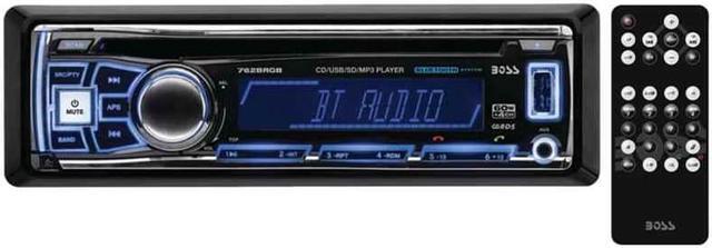 Alt view image 6 of 11 - BOSS AUDIO 762BRGB Single-DIN In-Dash CD AM/FM Receiver with RGB Illumination (With Bluetooth(R))