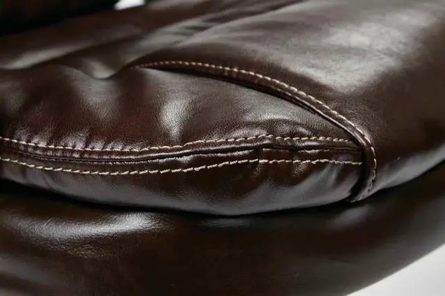 Alt view image 5 of 16 - Office Star Faux Leather Managers Chair with Padded Arms