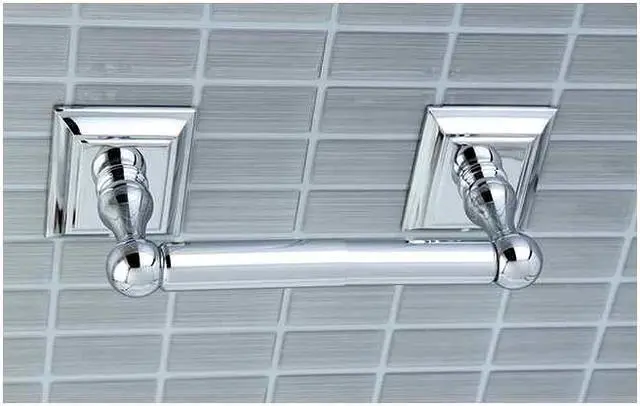 Main image of Contemporary Toilet Paper Holder in Polished Chrome Finish