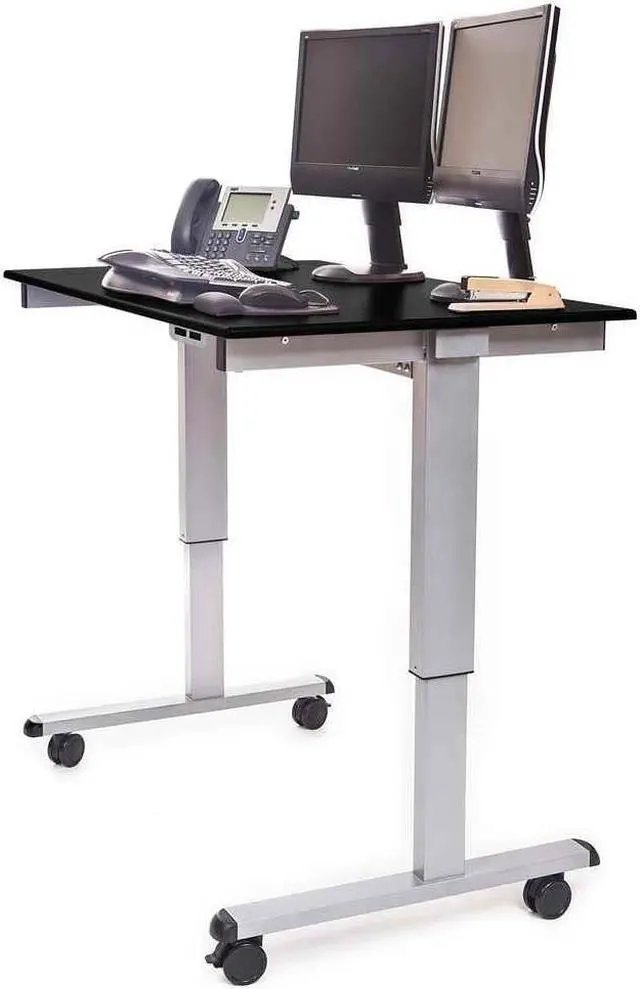 Main image of Electric Standing Desk in Black (59 in. W x 29 in. D x 45 in. - 29 in. H)