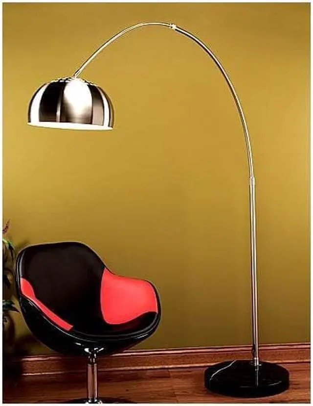 Alt view image 5 of 6 - Chrome Arch Floor Lamp
