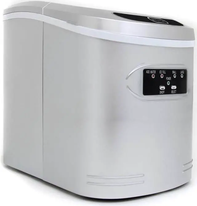 Alt view image 5 of 20 - Whynter IMC-270MS Compact Portable Ice Maker 27 lb capacity - Metallic Silver