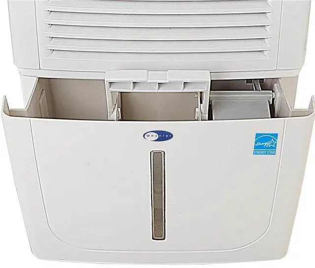 Alt view image 9 of 10 - Whynter RPD-302W Energy Star 30 Pint Portable Dehumidifier