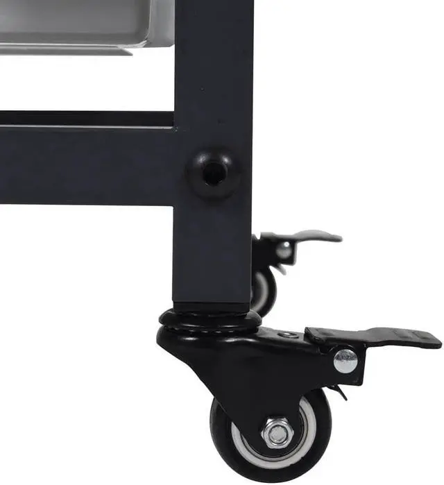 Alt view image 5 of 16 - Double Row Mobile Small Bin Storage Unit