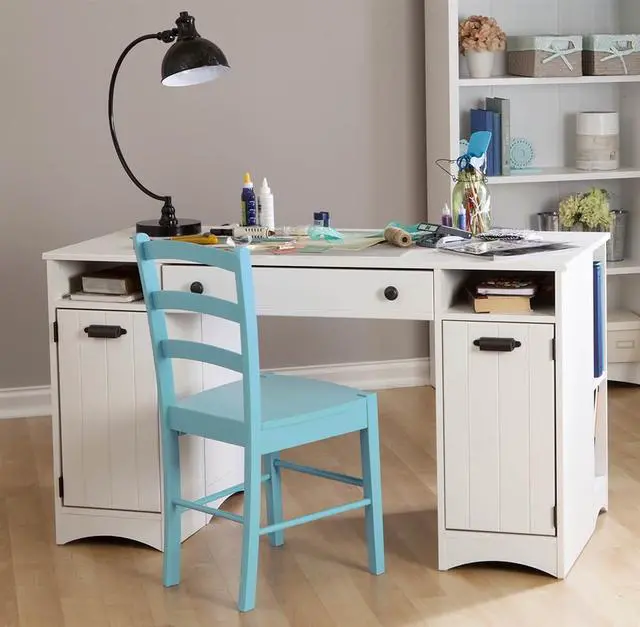Alt view image 8 of 8 - South Shore Artwork Craft Table with Storage