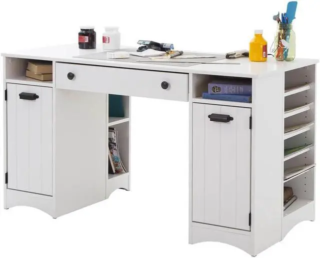 Alt view image 5 of 8 - South Shore Artwork Craft Table with Storage