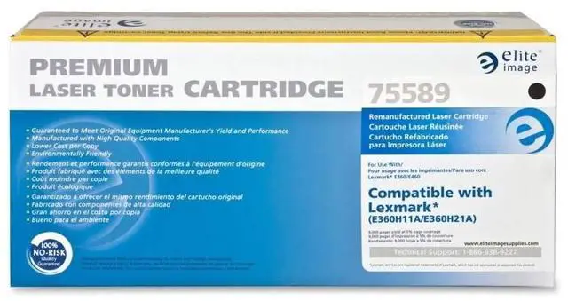 Alt view image 5 of 8 - Elite Image 75589 Toner Cartridge 9000 Page Yield Black