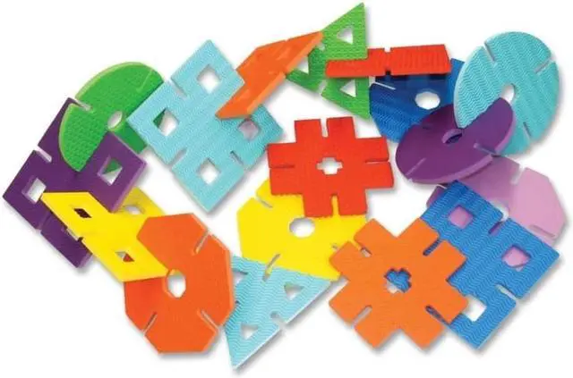 Alt view image 5 of 8 - Chenille Kraft WonderFoam Giant Design Shapes Assorted 40 Pieces 4464