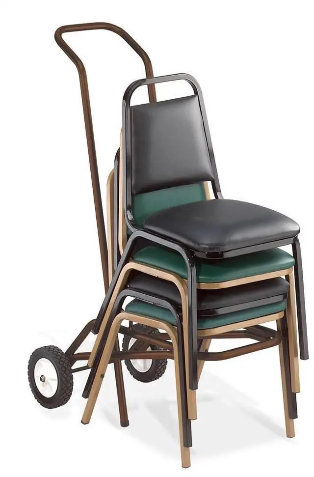 Alt view image 5 of 6 - NPS DY9000 Dolly For 9000 Series Chairs - 1,375 lb Capacity - 18" x 34" x 52 - Brown