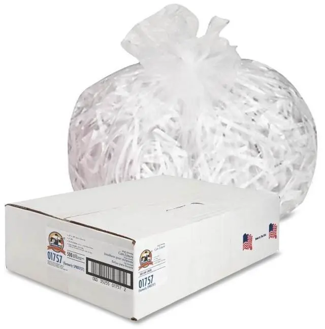 Alt view image 5 of 15 - Genuine Joe High Density Can Liners 31-33 Gal 33"X40" 500/CT CL 01757