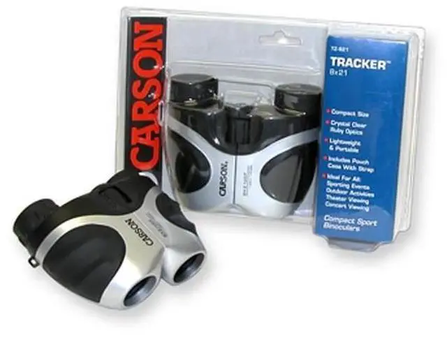 Alt view image 4 of 12 - Carson Tz-821 Tracker 8 X 21Mm Compact Sport Binocular