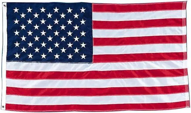 Alt view image 4 of 6 - Baumgartens American Flag, Nylon Stitched, 4'x6' TB4600