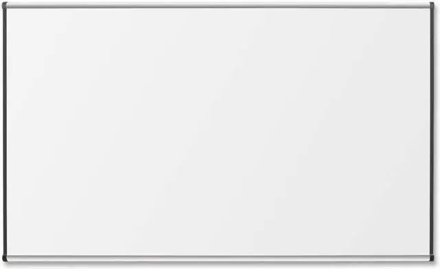 Alt view image 4 of 8 - Lorell Porcelain Board Magnetic 4'x3' Satin Aluminum Frame 55626
