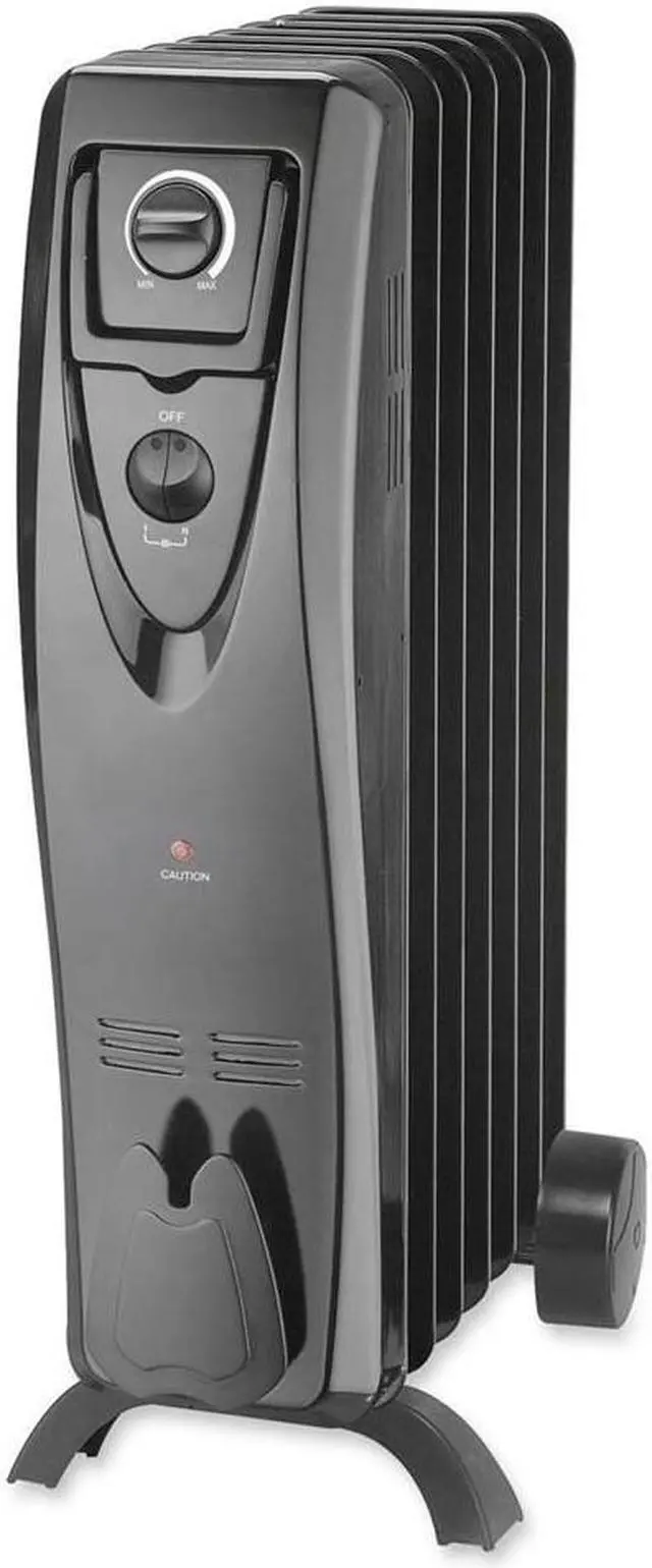 Alt view image 2 of 17 - Lorell 1500 Watt 3-Setting Oil Filled Heater - Oil Filled - Electric - 1500 W - 3 x Heat Settings - White  LLR29552