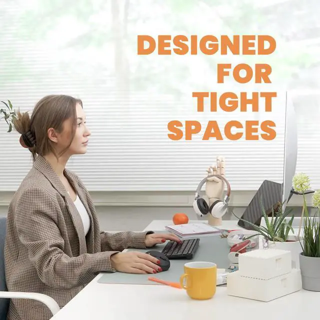 Alt view image 6 of 7 - Perixx PERIBOARD-732B Wireless Backlit Mini Keyboard, X Type Scissor Keys, White Backlit