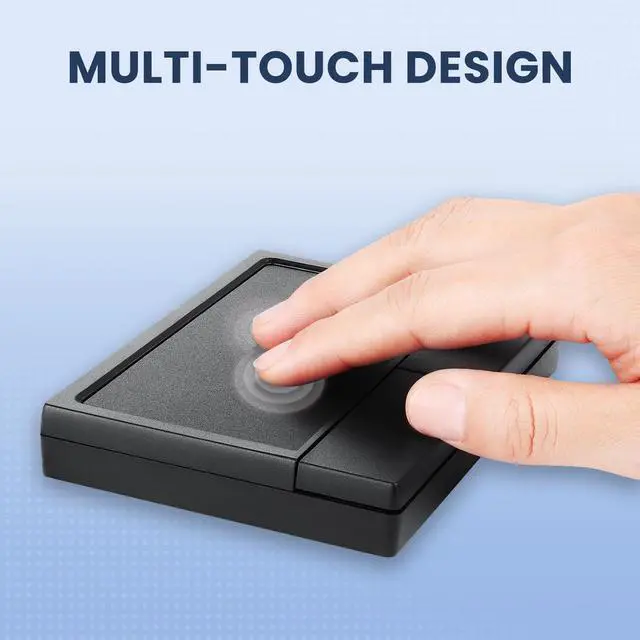 Alt view image 4 of 13 - Perixx PERIPAD-504 Wired USB Multigesture Touchpad Large Tracking Surface Left & Right Buttons