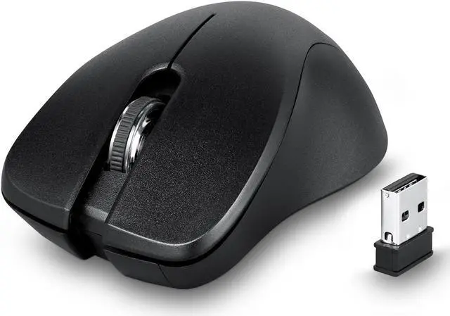 Alt view image 7 of 7 - Perixx PERIMICE-621B Wireless Mouse- Silent Click with Ergo Design