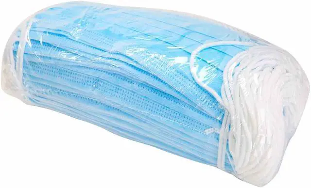 Alt view image 6 of 6 - 3-Layer Non-woven Melt Blown Disposable Protective Face Mask (CE, FDA) - 50pcs/ box - Fast Delivery