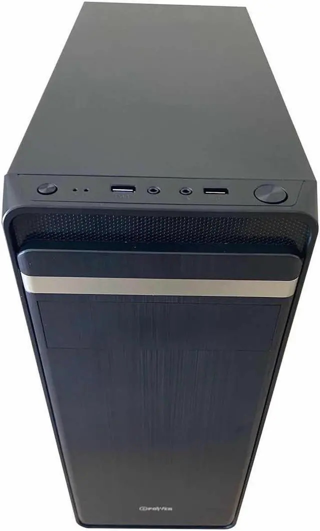 Alt view image 3 of 7 - EPOWER EP-2002BB-500 MID TOWER ATX/MICRO ATX BLACK COMPUTER CASE WITH 500W POWER SUPPLY