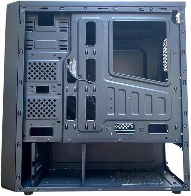 Alt view image 4 of 7 - EPOWER EP-2002BB MID TOWER ATX/MICRO ATX BLACK COMPUTER CASE