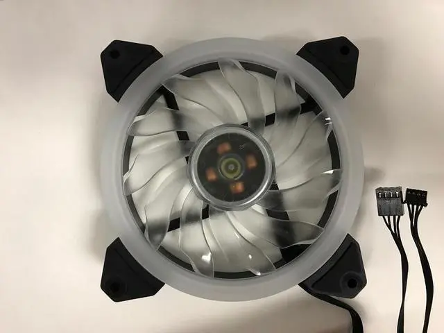 Alt view image 5 of 13 - EPOWER 120mm Quiet RGB LED PWM Single Fan For Expanding EPOWER RGB Fan Set