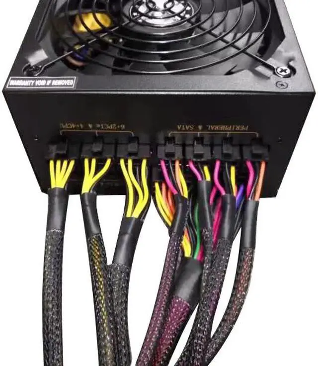 Alt view image 3 of 6 - TOPOWER TOP-800G 800W EPS12V/ATX12V v2.3 SLI Ready, CrossFire Ready, 80 PLUS GOLD Certified, Full Modular Active PFC Power Supply