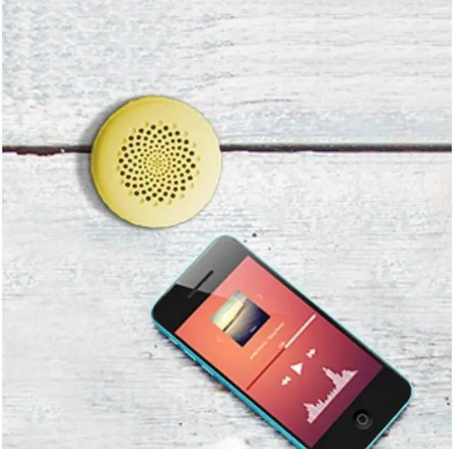 Alt view image 4 of 4 - Sceptre MCCARON-Y MCCARON Bluetooth Speaker (Mccaron Yellow)