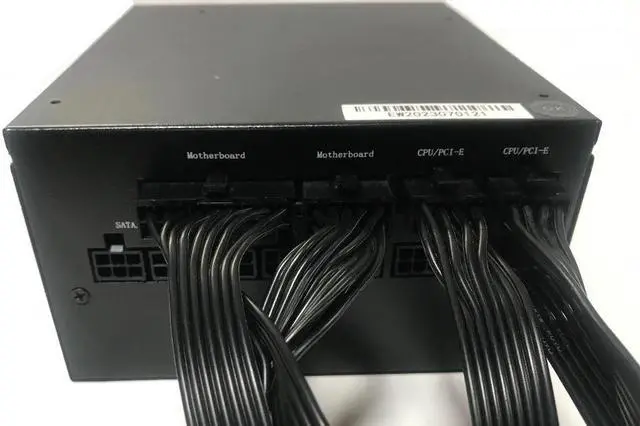 Alt view image 2 of 6 - TOPOWER TOP-1000WG1 PCIE 5.0, 80PLUS GOLD Full Modular Gaming Power Supply, 12VHPWR Cable, 4080 4090 ATX 3.0 Compatible, 1000W PSU