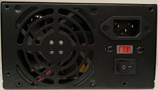 Alt view image 2 of 4 - TOPOWER TOP-350PS3, 350W Micro PS3 ATX12V Black Power Supply With AUX 6 Pin and -5V, 5.9"(W)x3.94"(L)x3.35"(H)