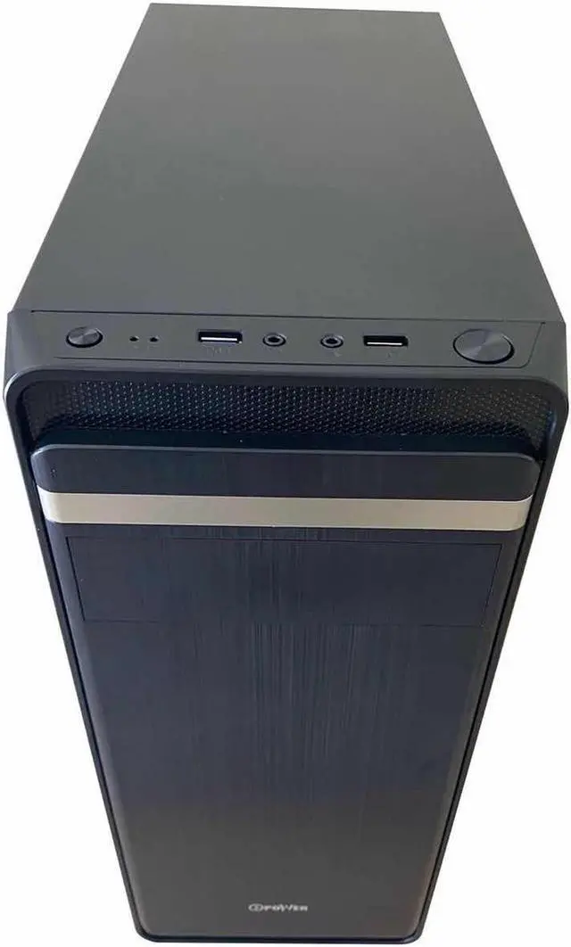 Alt view image 3 of 7 - EPOWER EP-2002BB-700 Mid Tower ATX/Micro ATX Black Computer Case with 700W Power Supply