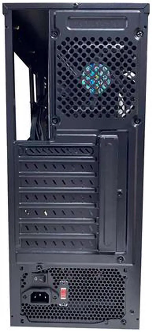 Alt view image 6 of 7 - EPOWER EP-2002BB-800 Mid Tower ATX/Micro ATX Black Computer Case with 800W Power Supply