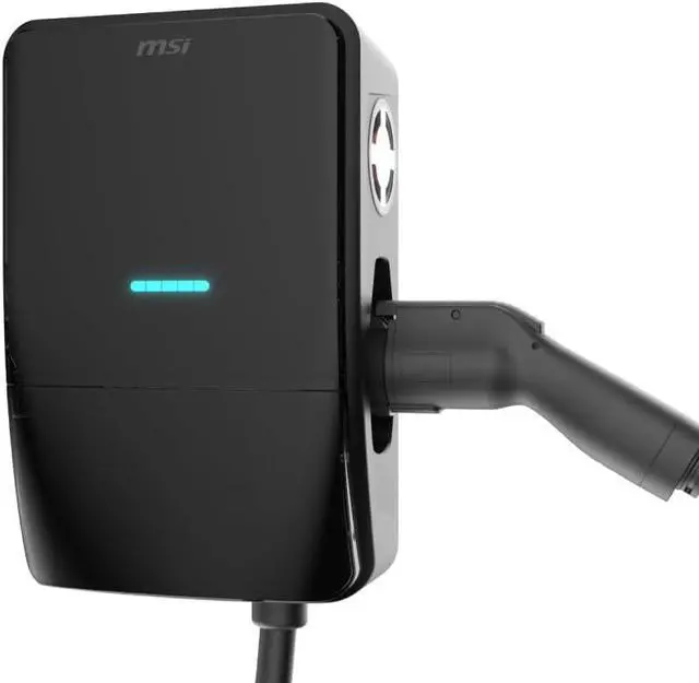 Main image of MSI EV Life Type 1 (J1772) NEMA 14-50, Level 2 Charger, 240V, 40A, 9.6KW, IP55 Rated-Water and dust Resistant, IK08 Impact Resistant, UL2594 Certified, Energy Star, 5 Years Warranty