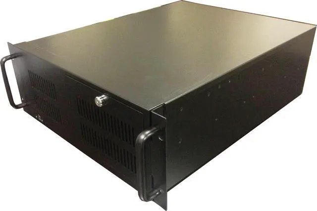 Main image of TOPOWER TP-4054B 4U BLACK RACKMOUNT CASE