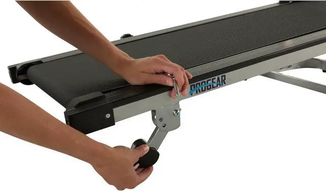Alt view image 3 of 9 - PROGEAR 190 Manual Treadmill with 2 Level Incline and Twin Flywheels - OEM